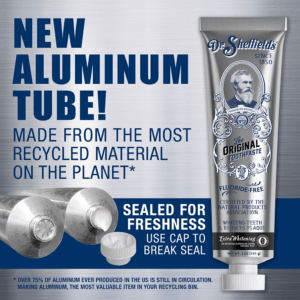 Dr. Sheffield's Extra Whitening Toothpaste | Dr. Sheffield's Naturals