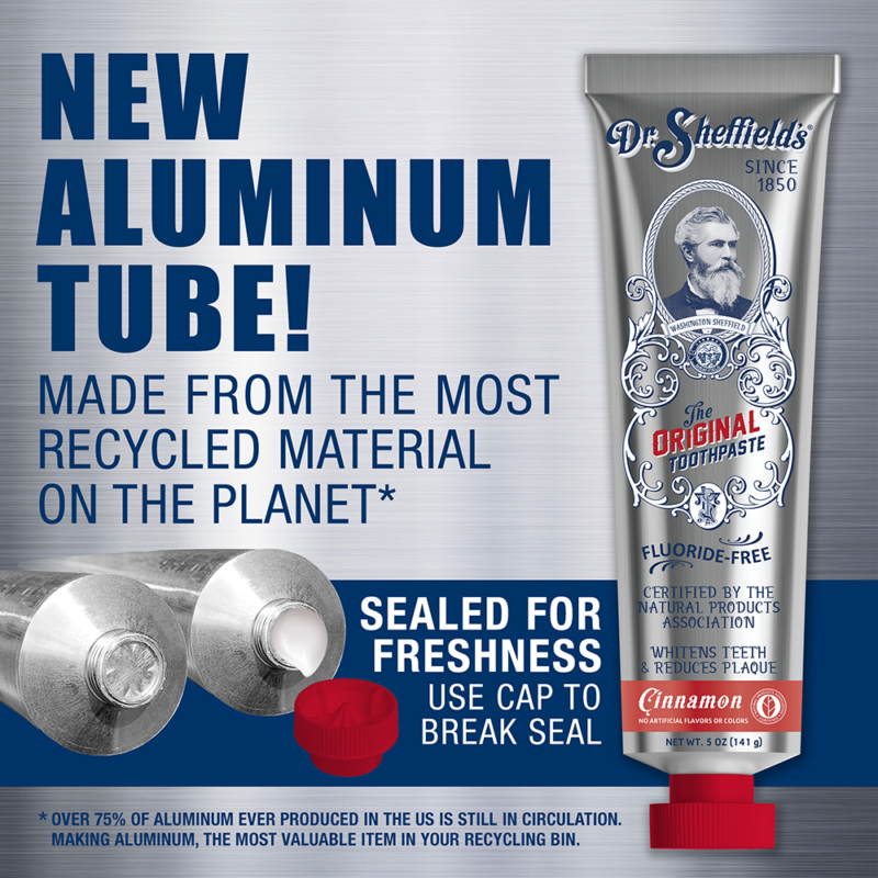 Dr. Sheffield's Cinnamon Toothpaste - Image 4