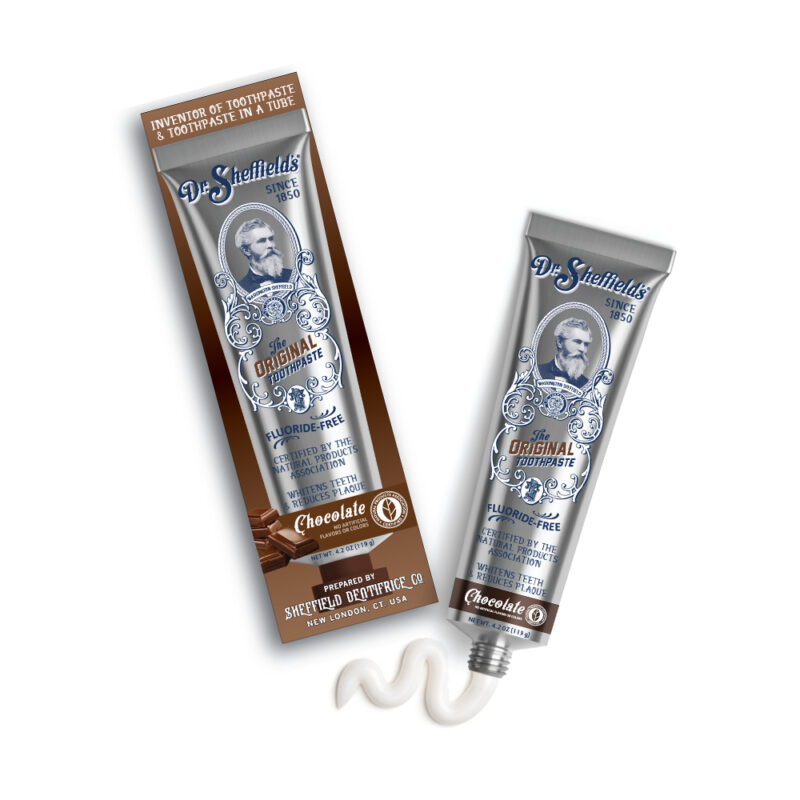 Dr. Sheffield's Kid's Chocolate Toothpaste - Image 3